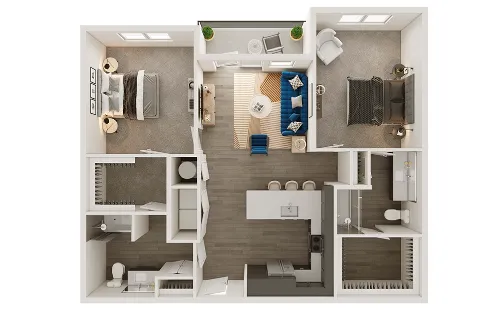 Ascent at Mountain Creek Dallas Floorplan 9