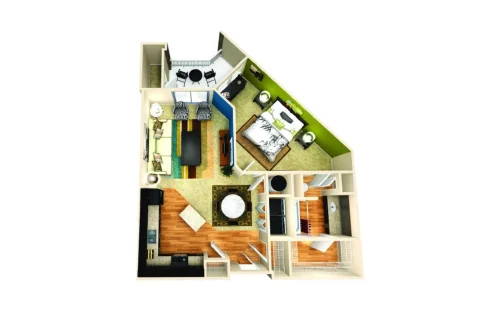 Aspire McKinney Ranch Floorplan 1