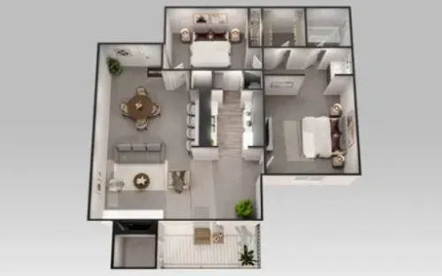 Autumn Breeze Apartments Lewisville FloorPlan 3