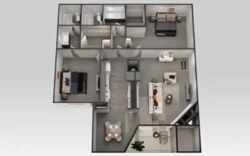 Autumn Breeze Apartments Lewisville FloorPlan 7