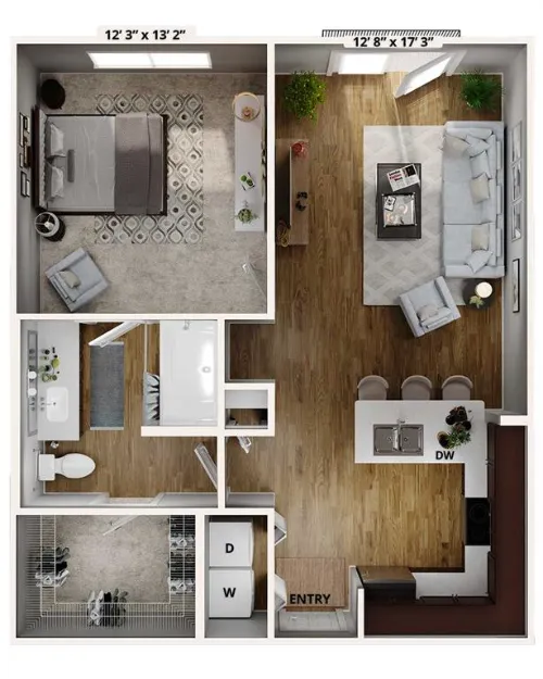 Avalon At Pier 121 Lewisville FloorPlan 1