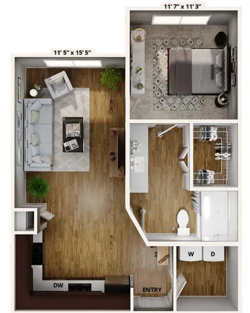 Avalon At Pier 121 Lewisville FloorPlan 2