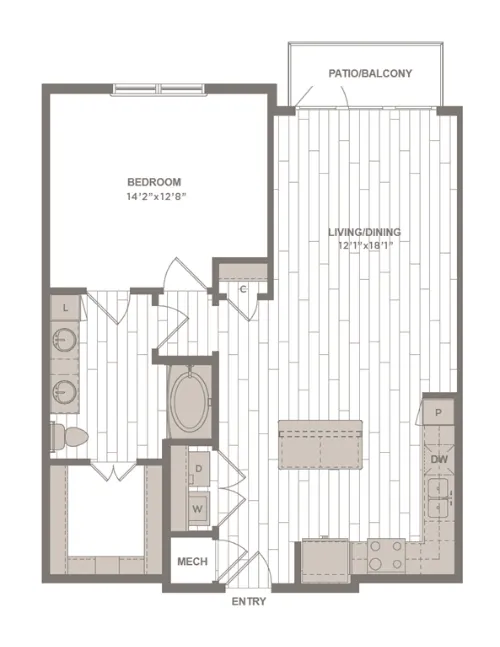 Avalon Castle Hills Lewisville FloorPlan 11
