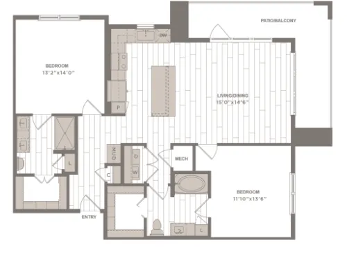 Avalon Castle Hills Lewisville FloorPlan 16
