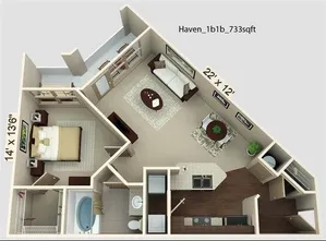 Avenues at Craig Ranch McKinney Floorplan 2
