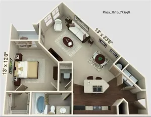 Avenues at Craig Ranch McKinney Floorplan 3