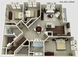 Avenues at Craig Ranch McKinney Floorplan 6