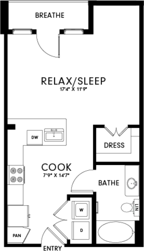 Axis 110 floor plan 2