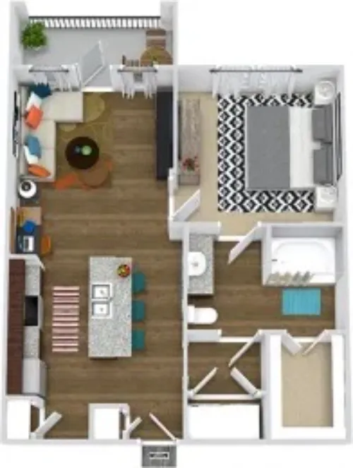 Bexley Central Park FloorPlan 1