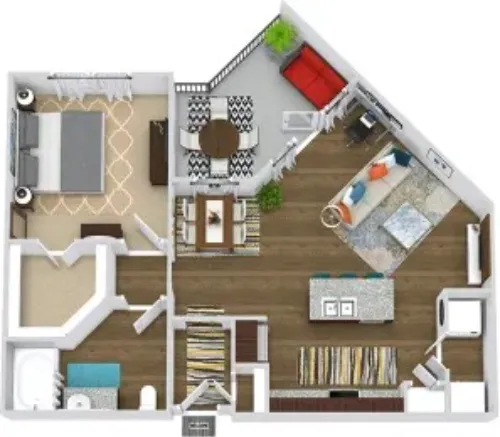 Bexley Central Park FloorPlan 13