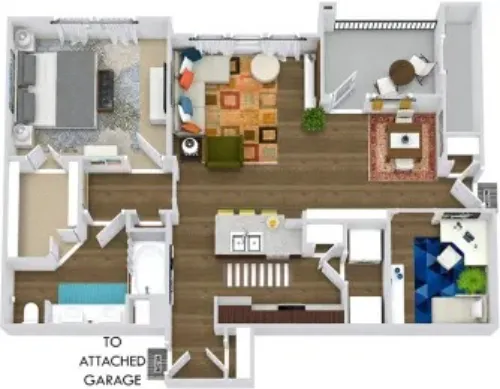 Bexley Mansfield Grand Prairie FloorPlan 14