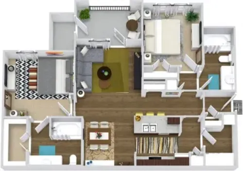 Bexley Mansfield Grand Prairie FloorPlan 17