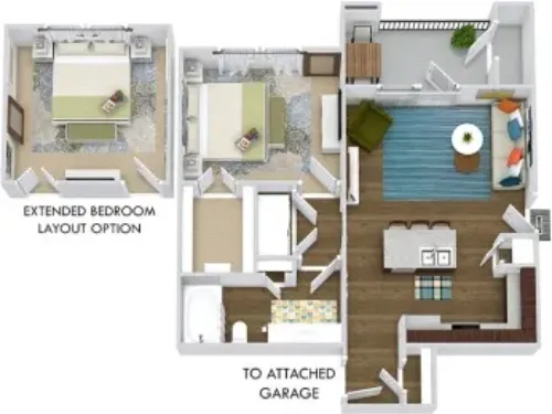 Bexley Mansfield Grand Prairie FloorPlan 2