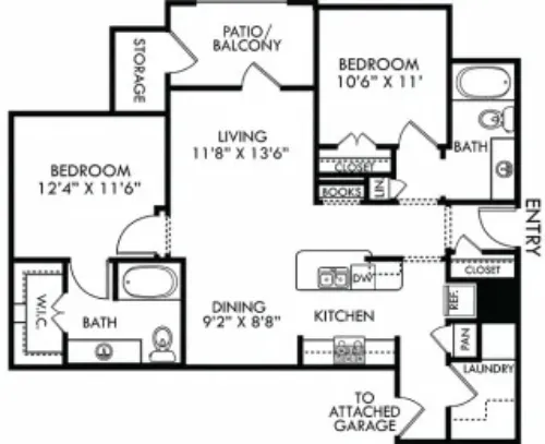 Bexley Mansfield Grand Prairie FloorPlan 20