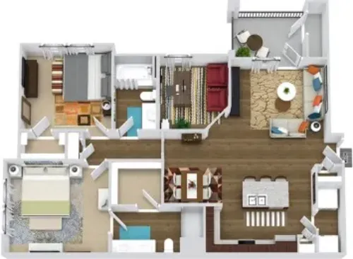 Bexley Mansfield Grand Prairie FloorPlan 24