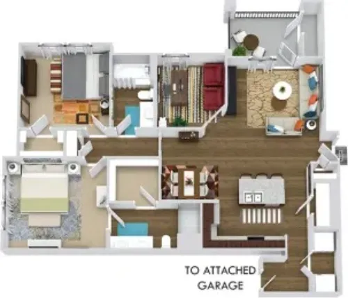 Bexley Mansfield Grand Prairie FloorPlan 25