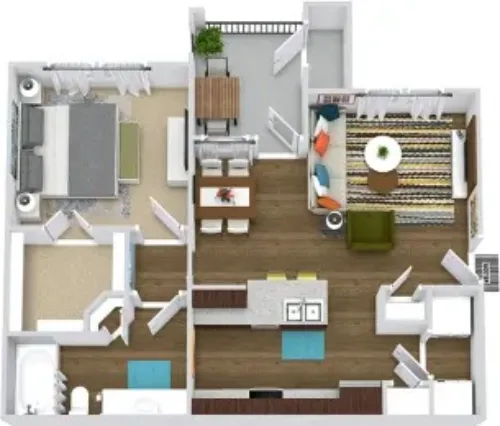 Bexley Mansfield Grand Prairie FloorPlan 3