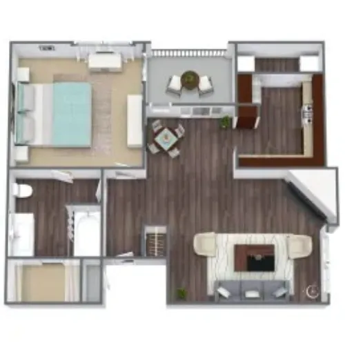 Bridges at Oakbend Lewisville FloorPlan 2
