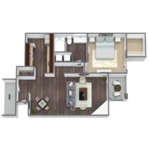 Bridges at Oakbend Lewisville FloorPlan 3