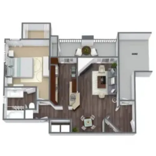 Bridges at Oakbend Lewisville FloorPlan 4