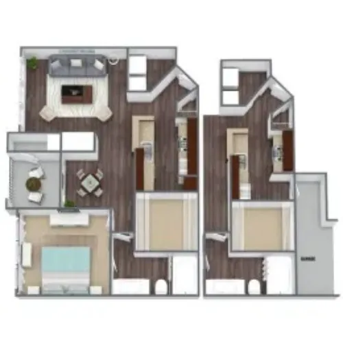 Bridges at Oakbend Lewisville FloorPlan 5