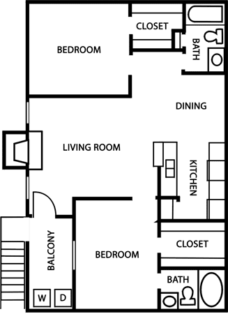 Brookstone & Terrace Irving Floorplan 6