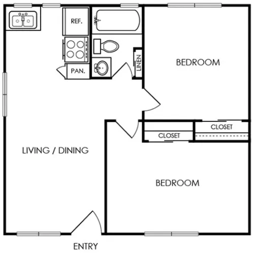 Brownstone Village Irving FloorPlan 3