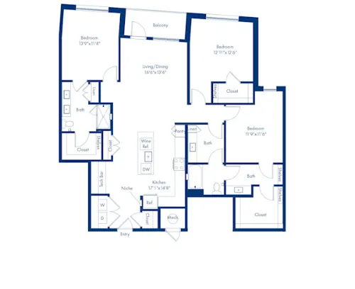 Camden Buckingham floor plan 19
