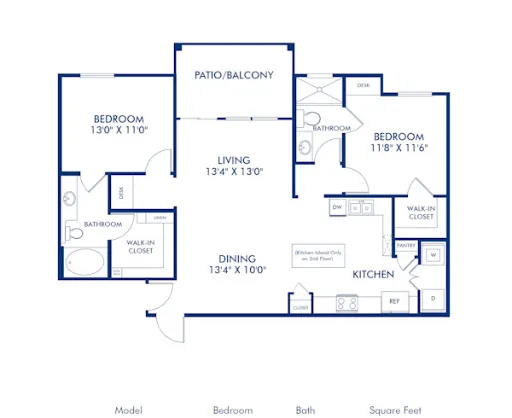 Camden Riverwalk Grapevine Floorplan 21