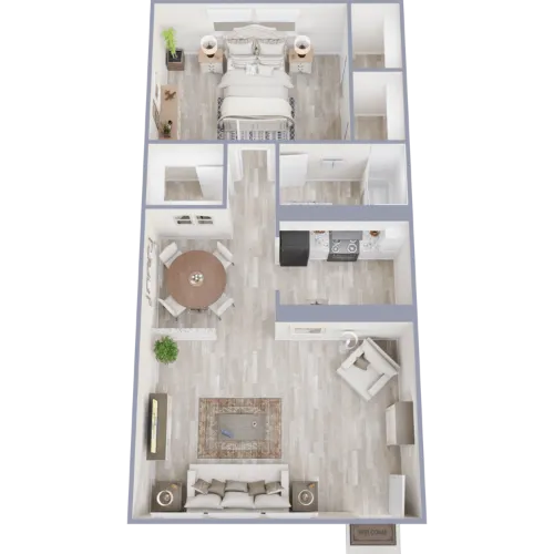 Camelot Apartments Richardson FloorPlan 2