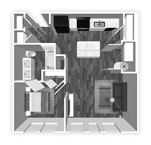 Canova Palms Irving FloorPLan 1