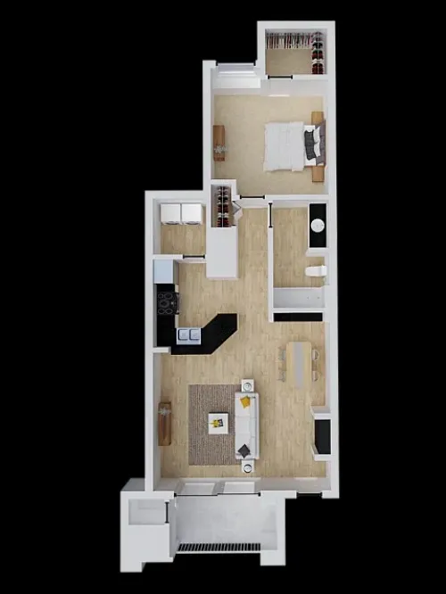 Canterbury Courts Richardson floor plan 2