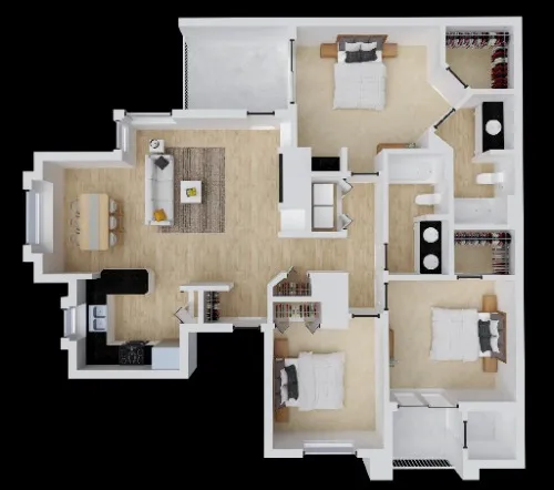 Canterbury Courts Richardson floor plan 5