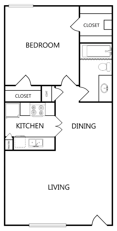 Casa De Arroyo Dallas FloorPlan 1