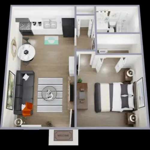Casa Del Sol Irving FloorPlan 1