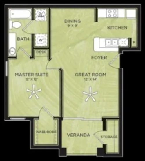 Chapel Hill Lewisville FloorPlan 1