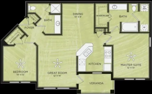 Chapel Hill Lewisville FloorPlan 12