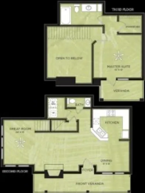 Chapel Hill Lewisville FloorPlan 13