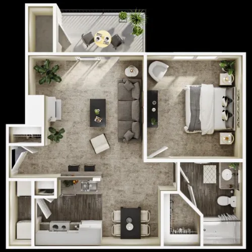 Clearwater Creek floor plan 1