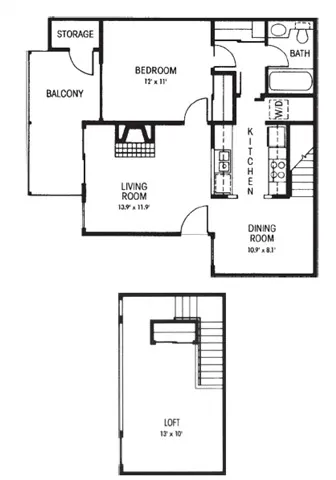 Colinas Pointe Irving Floorplan 2