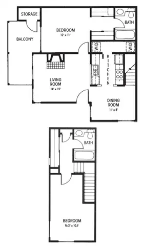 Colinas Pointe Irving Floorplan 3