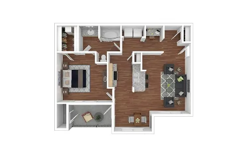 Cortland Prairie Creek Richardson floor plan 2
