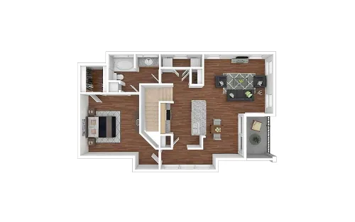 Cortland Prairie Creek Richardson floor plan 3