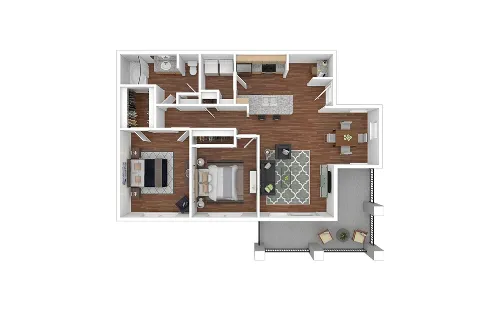 Cortland Prairie Creek Richardson floor plan 6