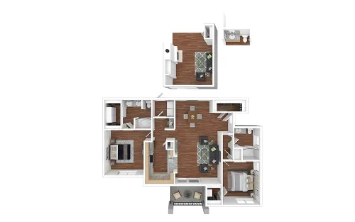 Cortland Prairie Creek Richardson floor plan 8