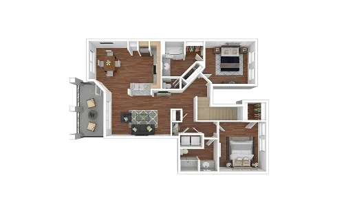 Cortland Prairie Creek Richardson floor plan 9