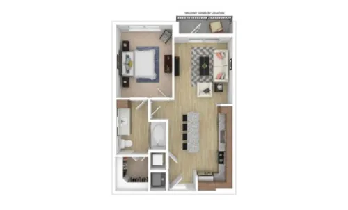 Cortland at Castle Hills Lewisville FloorPlan 1