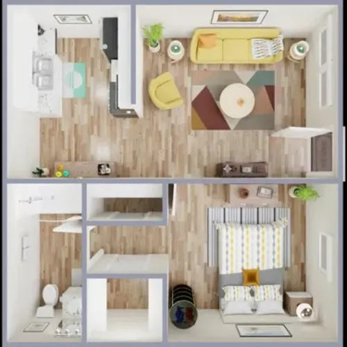 Cottonwood Park Village Grand Prairie FloorPlan 2