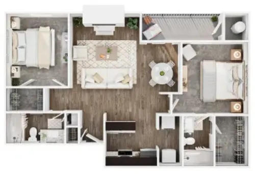 Covington Creek Irving FloorPlan 5