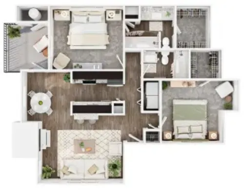 Covington Creek Irving FloorPlan 6